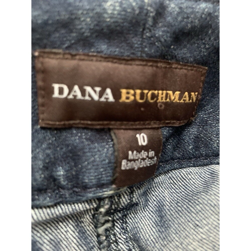 Dana Buchman Dark Blue Denim Mini Skirt - Picture 5 of 7